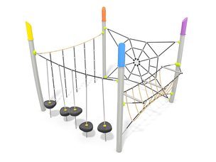 Structură de frânghii pentru loc de joacă - BGL-9072