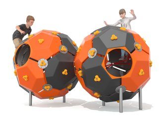 Sferă de cățărare dublă pentru loc de joacă deschisă - BGL-9508 imagine principala